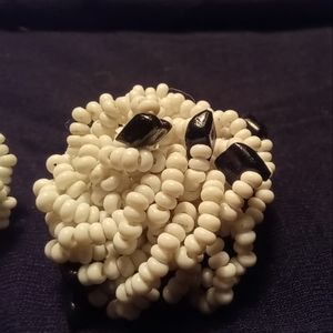 Vintage, Italian made clip on Earrings